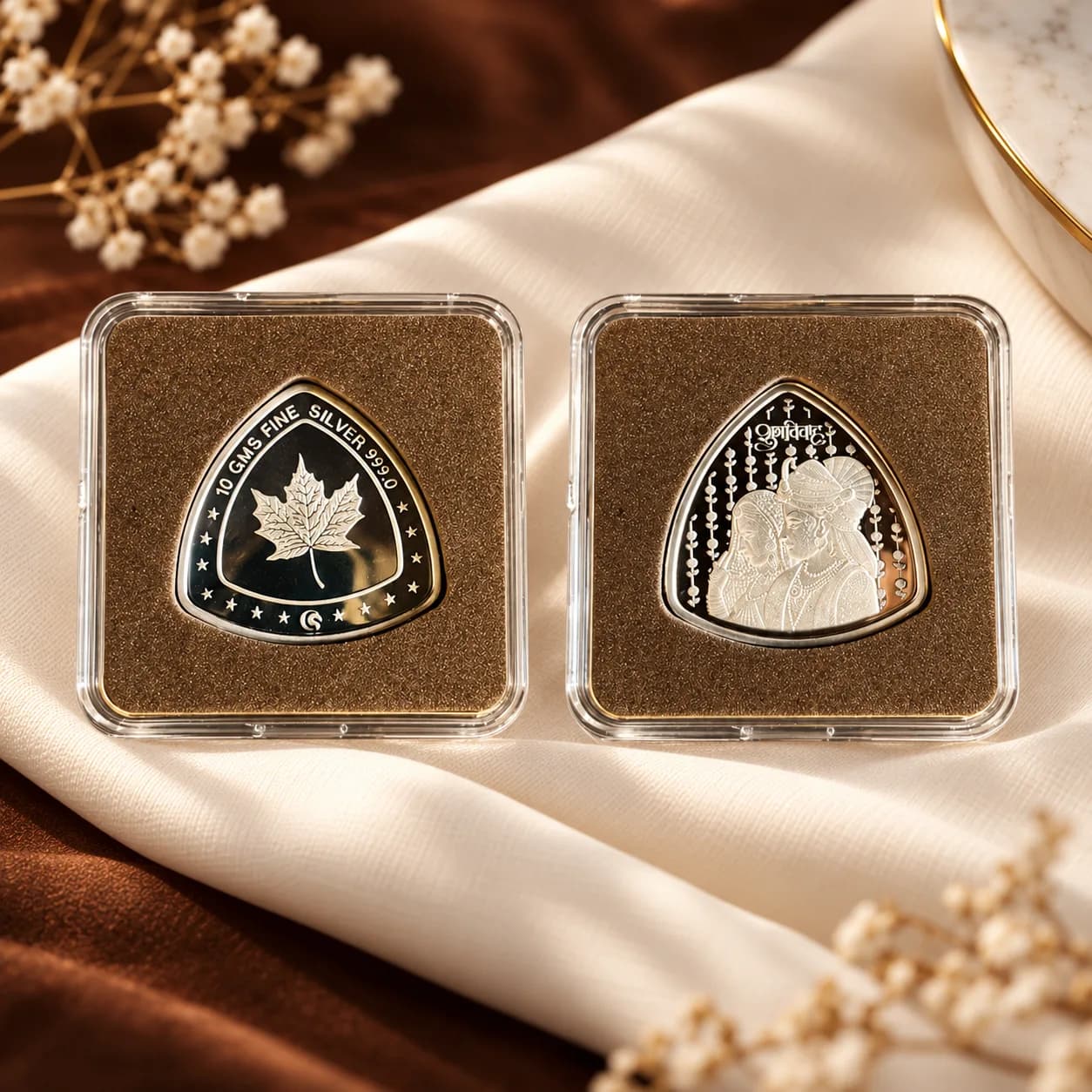 Verrah Wedding Couple Coin - Shaadi Shagun Gift